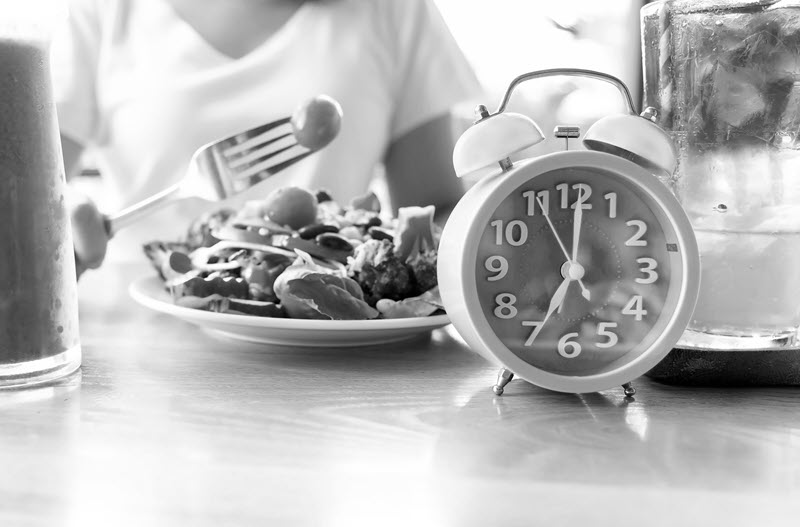 Losing weight with intermittent fasting