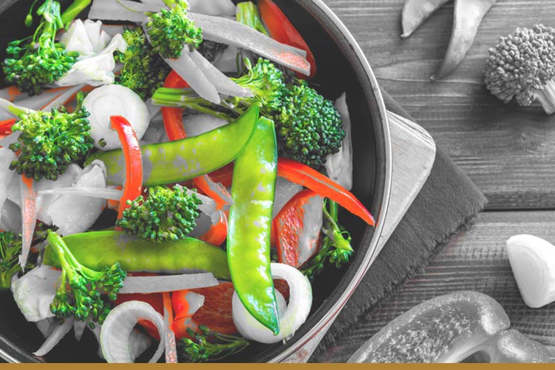 Vegetarian diet for weight loss.